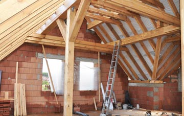 Hale End attic trusses